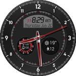 simply basic hd watch face android application logo